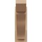 Ekena Millwork 5 1/2-in W x 16-in D x 16-in H Funston Slat Rough Cedar Woodgrain TimberThane Outlooker, Primed Tan OUTUR055X16X16FST24RCPR - alternate 4